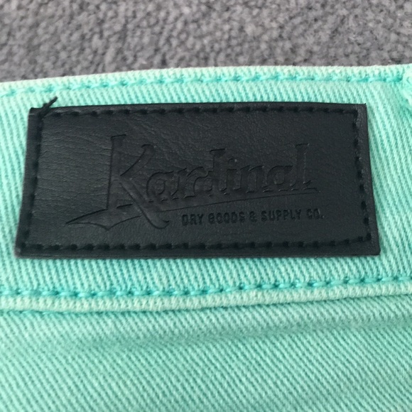 Lime green shorts - Picture 3 of 5